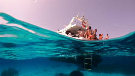 Escursione a Favignana e Levanzo in Yacht 