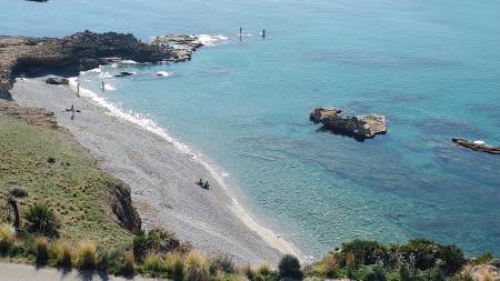 Macari e Baia Santa Margherita in Fat-Bike