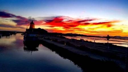 Marsala al tramonto