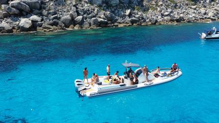 Intera giornata alla Riserva Dello Zingaro , Scopello e Castellamare del Golfo in Gommone 